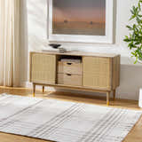 Sample Inara Plaid Area Rug - Clearance