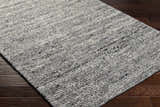 Made to Order Custom Size Olisa Charcoal Wool Area Rug