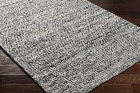 Made to Order Custom Size Olisa Charcoal Wool Area Rug