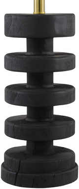 Sujangarh Black Table Lamp