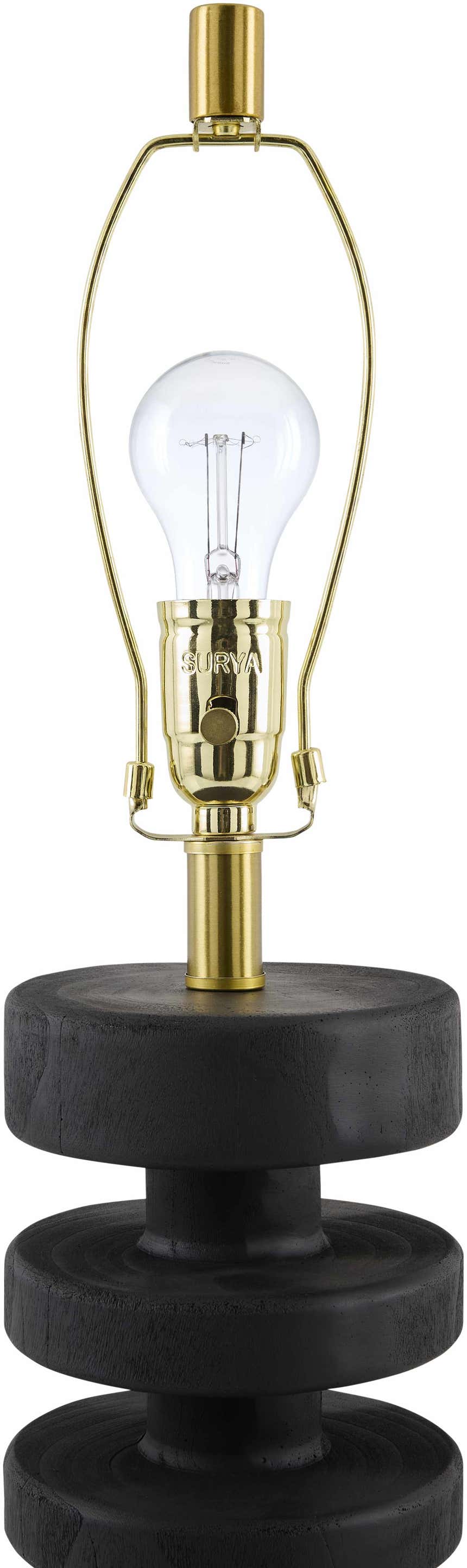 Sujangarh Black Table Lamp