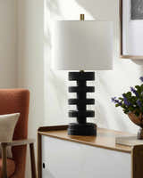 Sujangarh Black Table Lamp