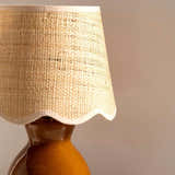 Salgareda Red Rattan Table Lamp