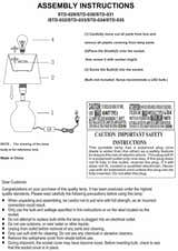 Salgareda Navy Table Lamp