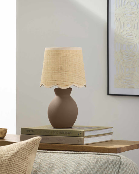Salgareda Natural Brown Table Lamp