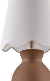Salgareda Dark Red Table Lamp