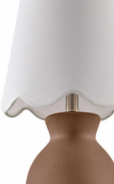 Salgareda Dark Red Table Lamp