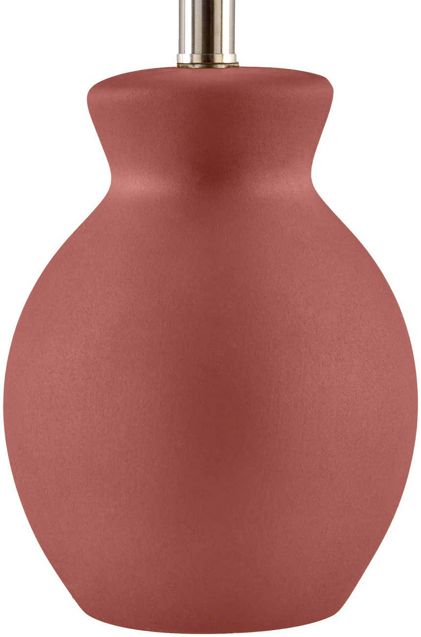 Salgareda Brick Red Table Lamp