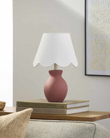 Salgareda Brick Red Table Lamp