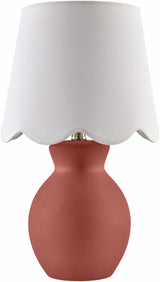 Salgareda Brick Red Table Lamp