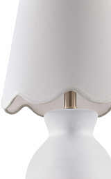 Salgareda White Table Lamp