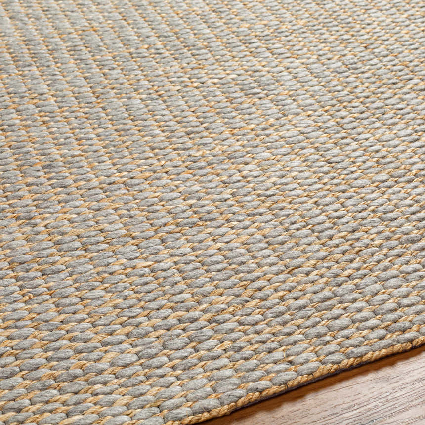 Made to Order Custom Size Riki Gray Area Rug