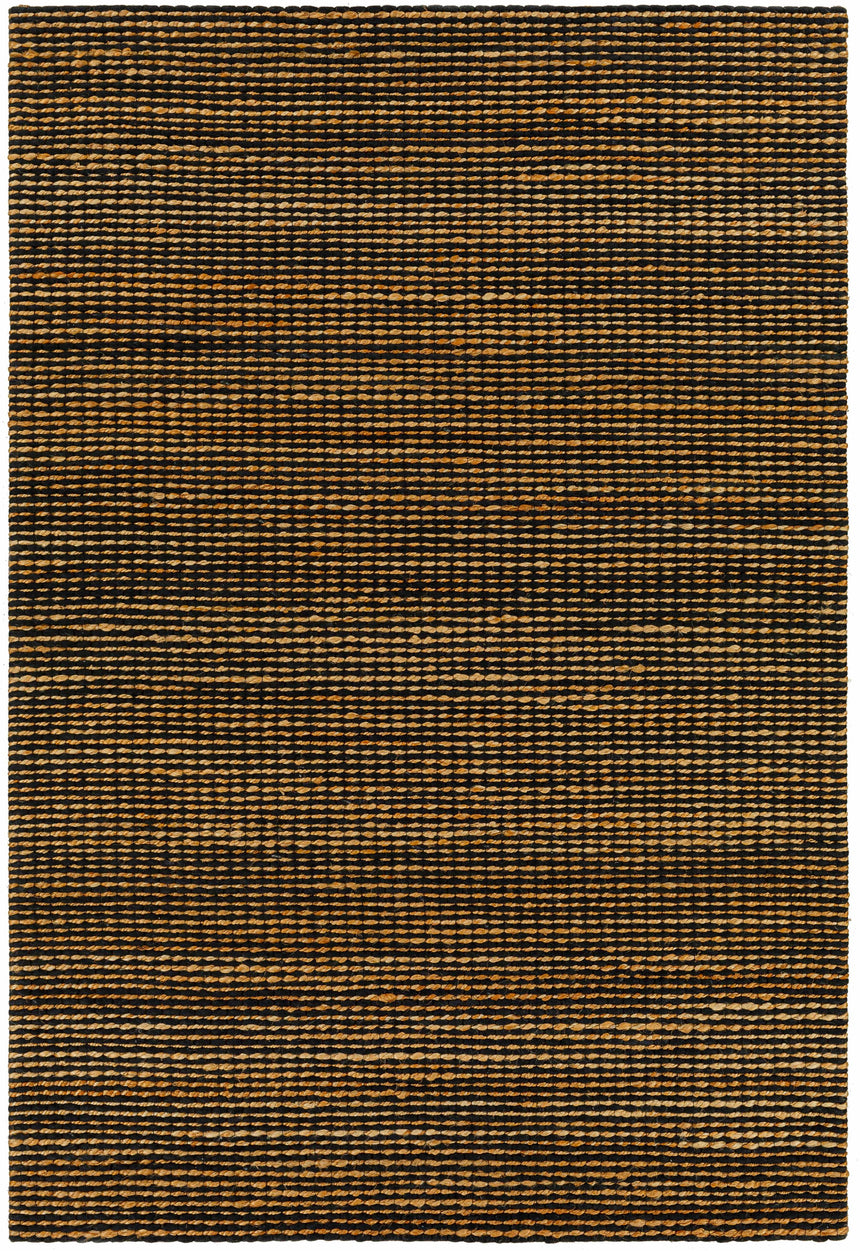 Made to Order Custom Size Riki Black Area Rug