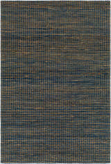 Made to Order Custom Size Riki Navy Area Rug