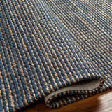 Made to Order Custom Size Riki Navy Area Rug
