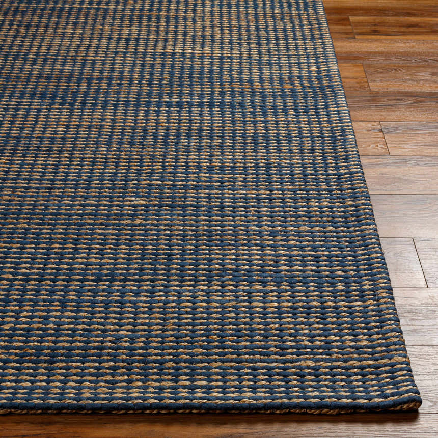 Made to Order Custom Size Riki Navy Area Rug