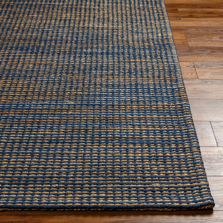 Made to Order Custom Size Riki Navy Area Rug