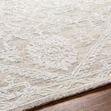 Made to Order Custom Size White Derya Area Rug