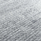 Isako Blue & Gray Solid Washable Area Rug - Clearance