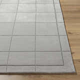 Made to Order Custom Size Siarl Gray Checkered Area Rug
