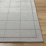 Made to Order Custom Size Siarl Gray Checkered Area Rug