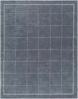 Made to Order Custom Size Siarl Dark Gray Checkered Area Rug