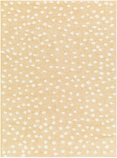 Sample Bernt Beige Polka Dot Area Rug