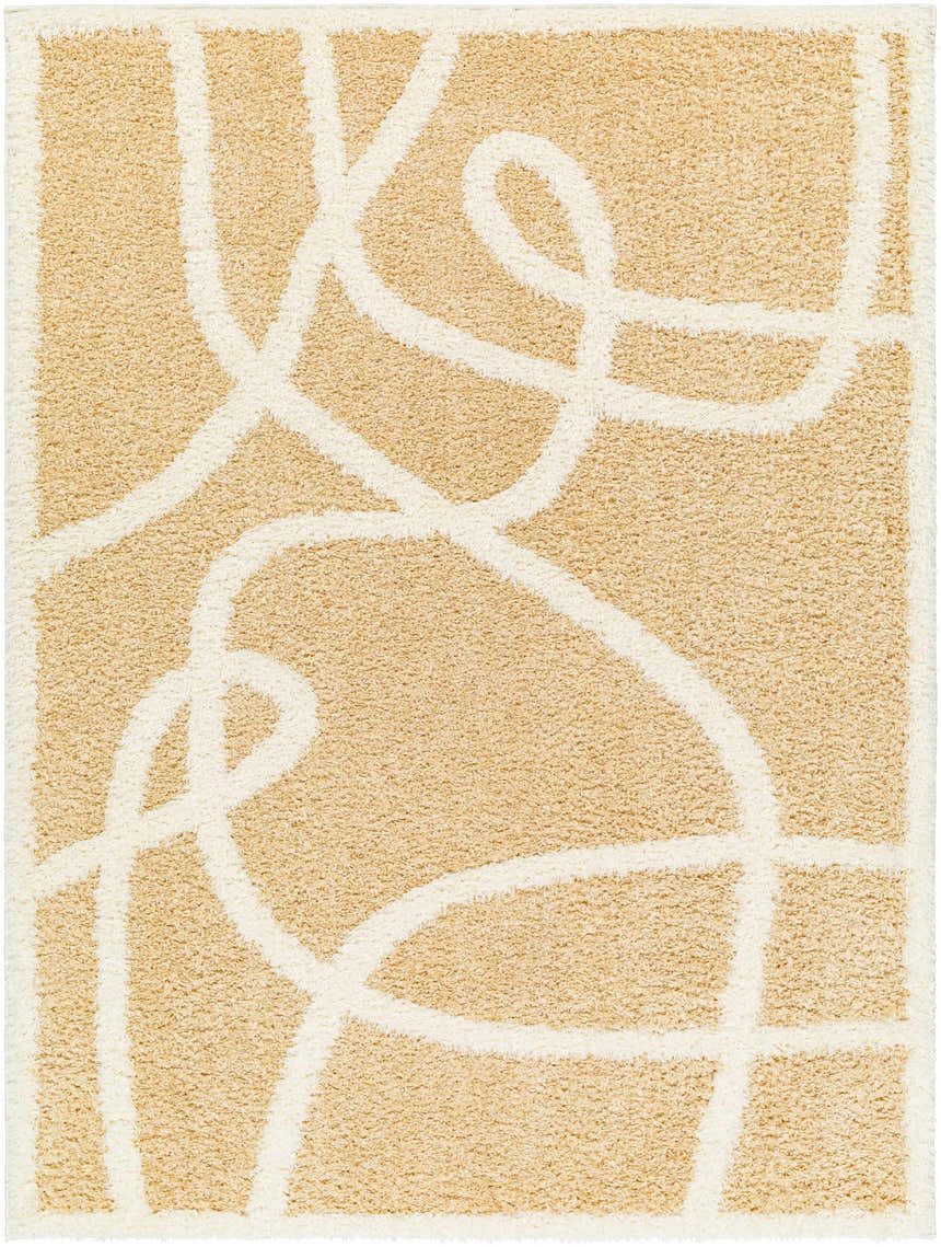 Sample Gilon Camel Plush Area Rug - Clearance