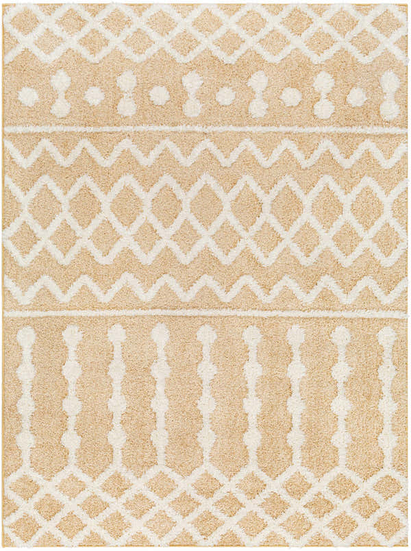 Sample Ilyas Camel Plush Area Rug - Clearance
