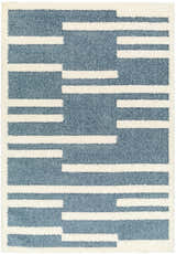 Sample Imani Gray Blue Area Rug - Clearance