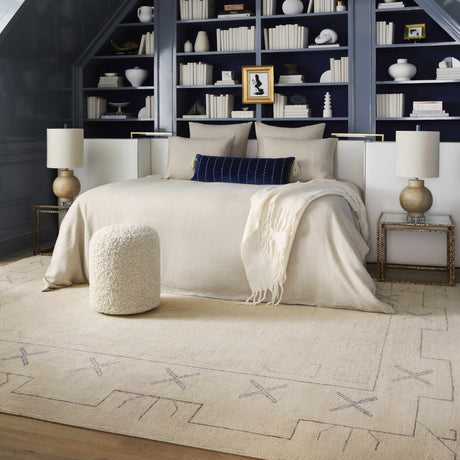 Esben Hand Knotted Wool Area Rug