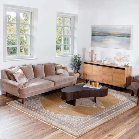 Firuz Hand Knotted Wool Area Rug