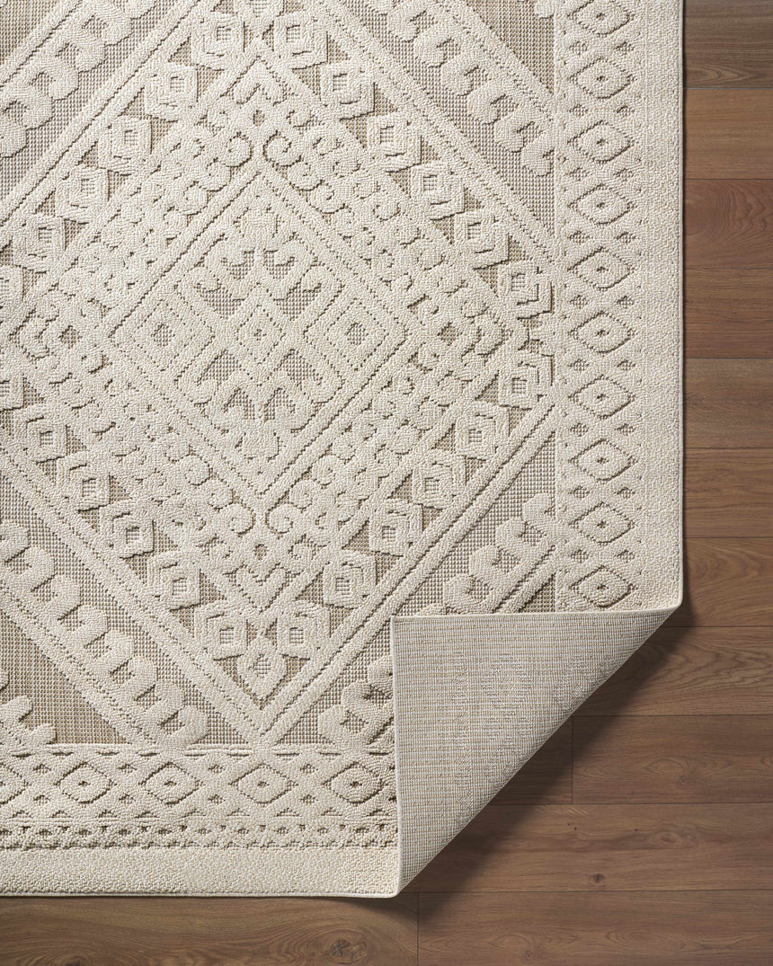 Hibah Bone Area Rug