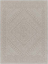 Sample Hibah Natural Gray Area Rug - Clearance