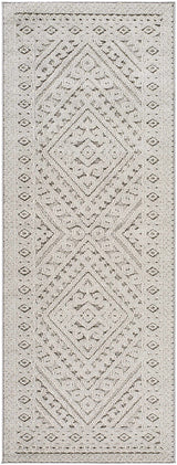 Hibah Natural Gray Area Rug - Clearance