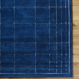 Made to Order Custom Size Sedna Navy Wool Area Rug