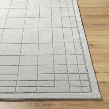 Made to Order Custom Size Sedna Gray Wool Area Rug