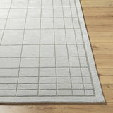 Made to Order Custom Size Sedna Gray Wool Area Rug