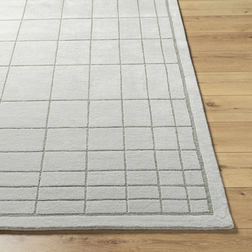 Made to Order Custom Size Sedna Gray Wool Area Rug