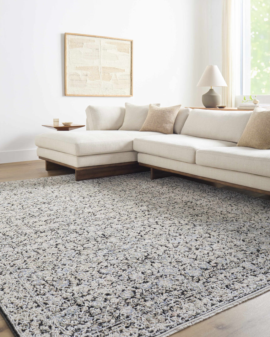 Haran Cloud Gray Area Rug