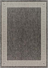 Sample Aleli Black & White Area Rug - Clearance