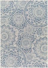 Sample Ayala Blue Durable Rug