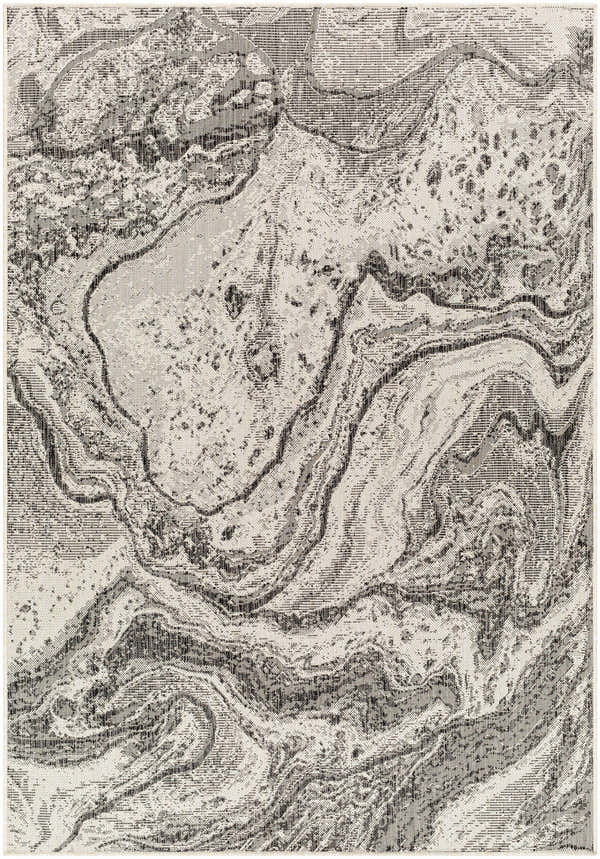 Sample Basma Nutmeg Marble Area Rug - Clearance