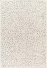 Sample Erno Cream Leopard Print Area Rug - Clearance