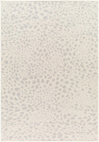 Sample Erno Cream Leopard Print Area Rug