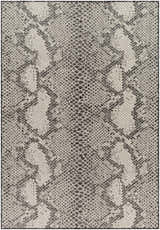 Sample Estee Nutmeg Snake-Patterned Area Rug - Clearance