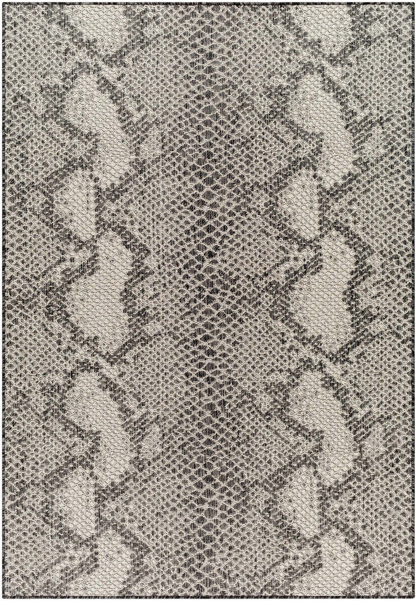 Sample Estee Nutmeg Snake-Patterned Area Rug - Clearance