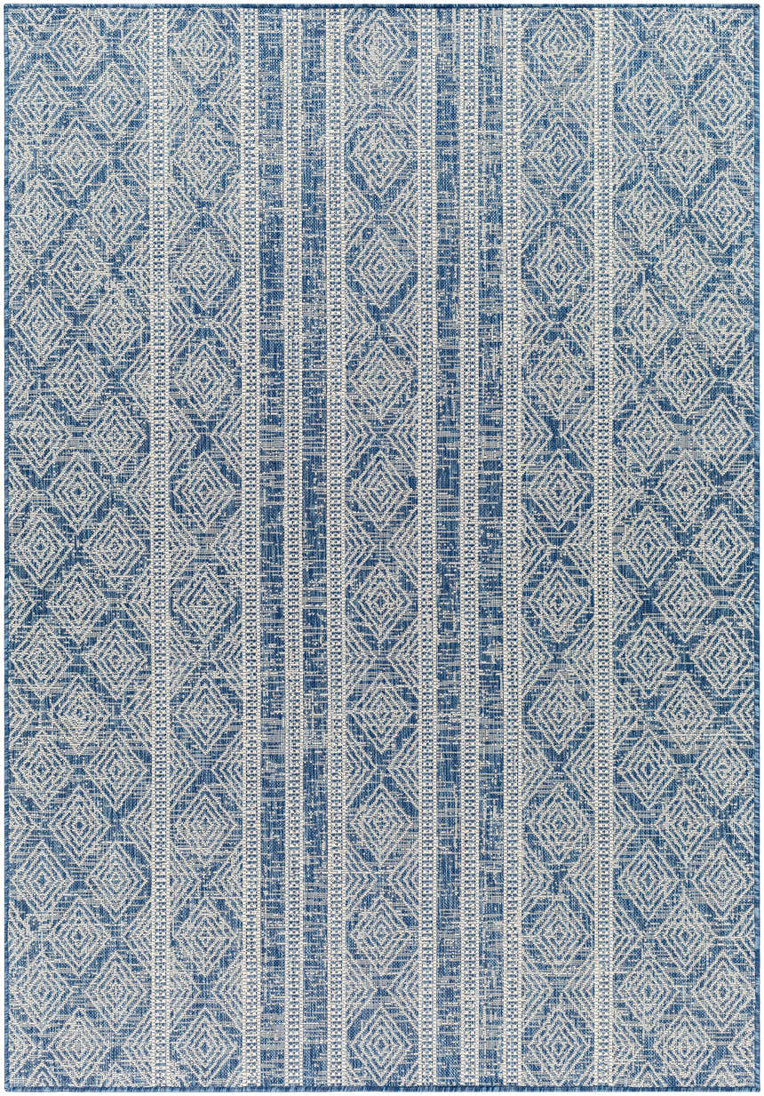 Sample Gavin Blue Durable Rug - Clearance