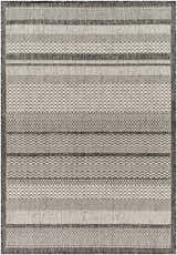 Sample Hessa Black & White Area Rug - Clearance