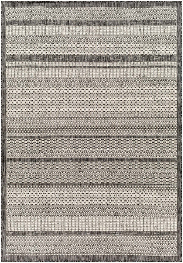 Sample Hessa Black & White Area Rug - Clearance